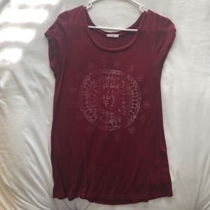 Deep Bergundy/Red Shirt